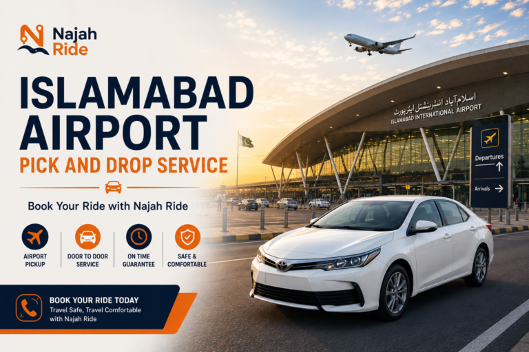 Islamabad airport pickup and drop service